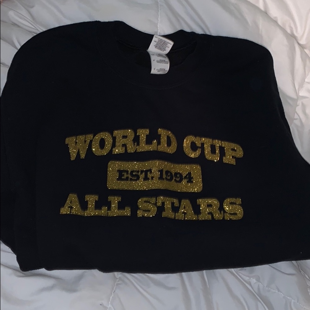 World Cup Allstars Cheerleading crew neck